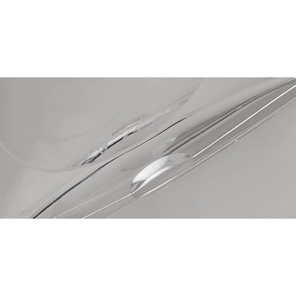 Signed Val Saint Lambert Clear 1960's Aashtray  ~Belgium. - Picture 2 of 5